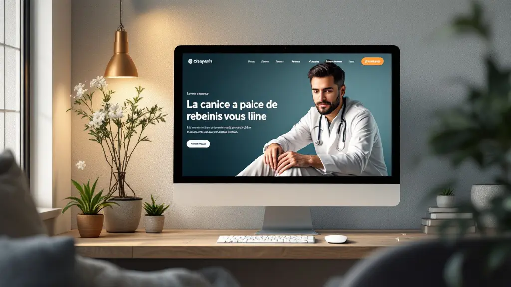 Refonte du site web d'un cabinet d'ostéopathie intégrant la prise de rendez-vous en ligne
